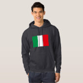 Vlag van Italië Hoodie (Voorkant volledig)