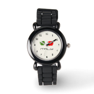 Vlag van Italië Horloge