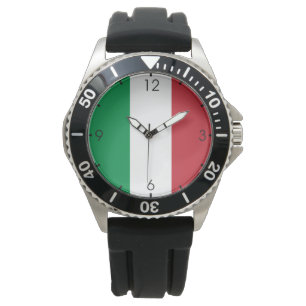 Vlag van Italië Horloge