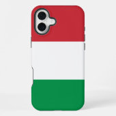 Vlag van Italië iPhone Hoesje (Achterkant)