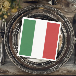 Vlag van Italië - Italiaans Servet