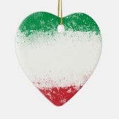 Vlag van Italië Keramisch Ornament (Rechts)