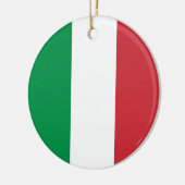 Vlag van Italië Keramisch Ornament (Links)