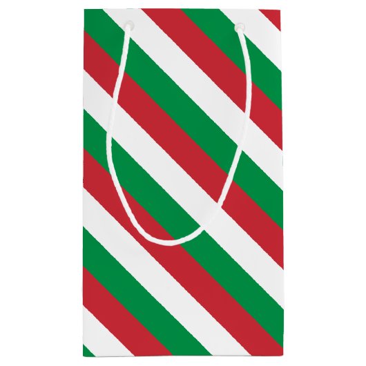 vlag van Italië Klein Cadeauzakje (Achterkant)