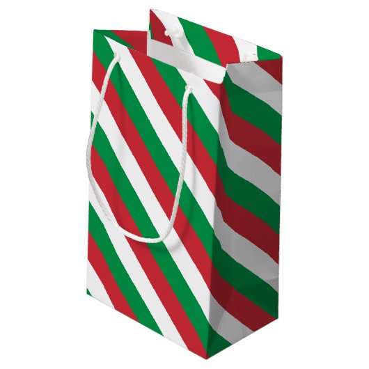 vlag van Italië Klein Cadeauzakje (Achterkant Gekanteld)