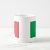 Vlag van Italië Koffiemok (Center)