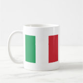 Vlag van Italië Koffiemok (Links)