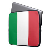 Vlag van Italië Laptop Sleeve (Voorkant Links)