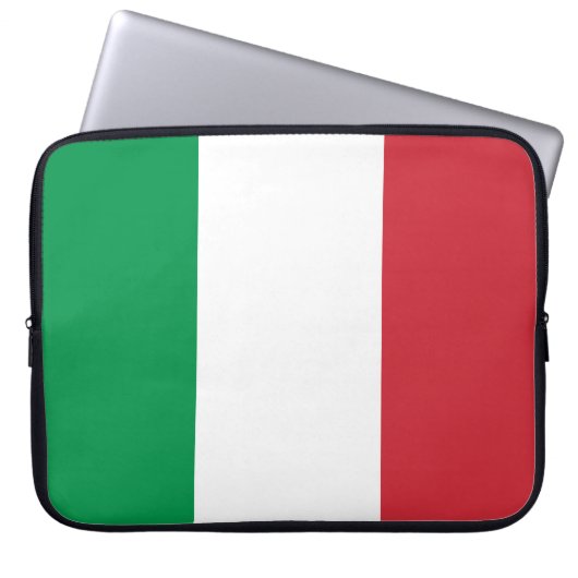 Vlag van Italië Laptop Sleeve (Voorkant)