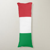 Vlag van Italië Lichaamskussen (Voorkant Verticaal)