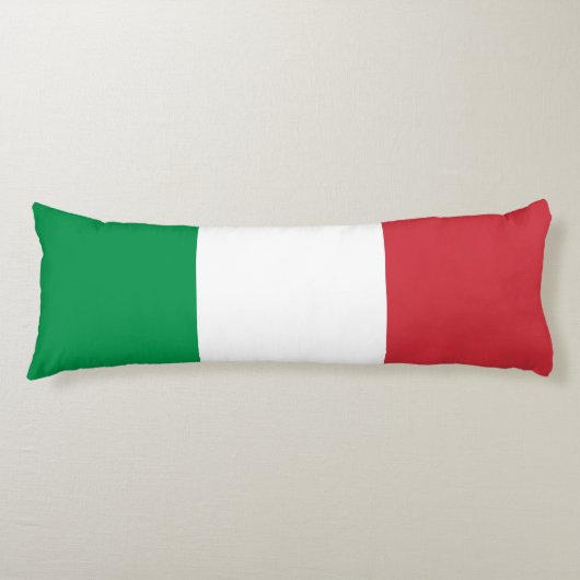 Vlag van Italië Lichaamskussen (Voorkant)