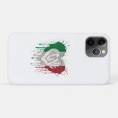 Vlag van Italië liefde Case-Mate iPhone Case (Achterkant (horizontaal))