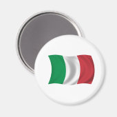 Vlag van Italië Magneet (Voorkant / Achterkant)