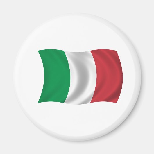 Vlag van Italië Magneet (Voorkant)