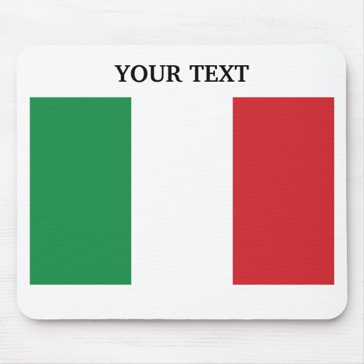 Vlag van Italië Muismat (Voorkant)