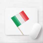 Vlag van Italië Muismat (Met muis)