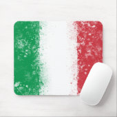 Vlag van Italië Muismat (Met muis)