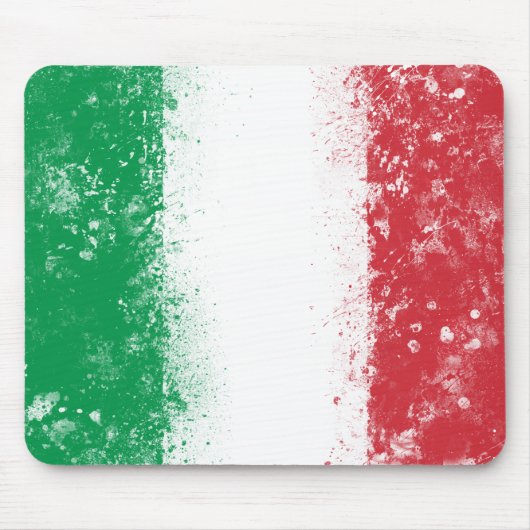 Vlag van Italië Muismat (Voorkant)