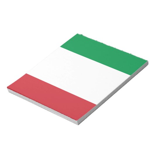Vlag van Italië Notitieblok (Linkerzijde)