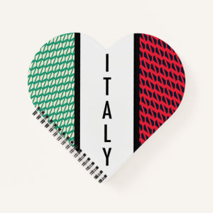 Vlag van Italië Notitieboek