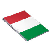 Vlag van Italië Notitieboek (Rechterzijde)