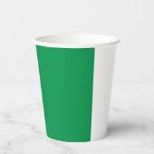 Vlag van Italië Papieren Bekers (Voorkant)