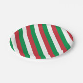 Vlag van Italië Papieren Bordje (Gekanteld)