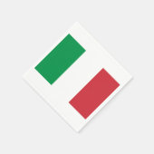 Vlag van Italië Papieren servetten (Hoek)