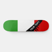 Vlag van Italië Persoonlijk Skateboard (Horizontaal)