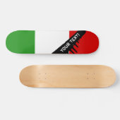 Vlag van Italië Persoonlijk Skateboard (Horizontaal)