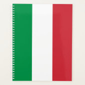 Vlag van Italië Planner (Voorkant)