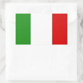 Vlag van Italië Rechthoekige Sticker (Tas)