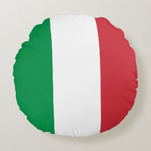 Vlag van Italië Rond Kussen