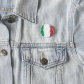 Vlag van Italië Ronde Button 3,2 Cm (In situ)