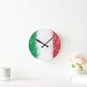 Vlag van Italië Ronde Klok (Huis)