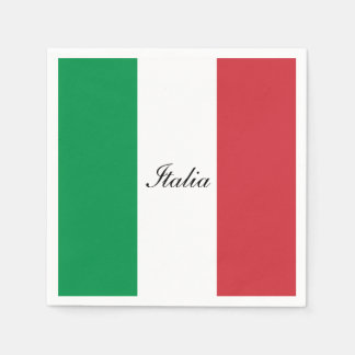 Vlag van Italië Servet