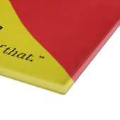 Vlag van Italië Sicilië - Siciliaanse Keuken Snijplank (Hoek)