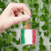 Vlag van Italië Sleutelhanger (Hand)