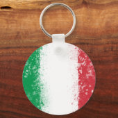 Vlag van Italië Sleutelhanger (Voorkant)