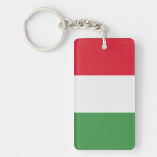 Vlag van Italië Sleutelhanger (Voorkant)