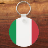 Vlag van Italië Sleutelhanger (Voorkant)