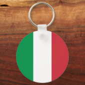 Vlag van Italië Sleutelhanger (Achterkant)