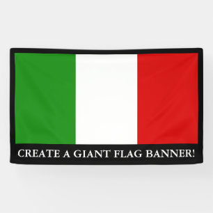 Vlag van Italië Spandoek