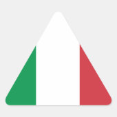 Vlag van Italië Sticker (Voorkant)