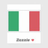 Vlag van Italië Sticker (Vel)