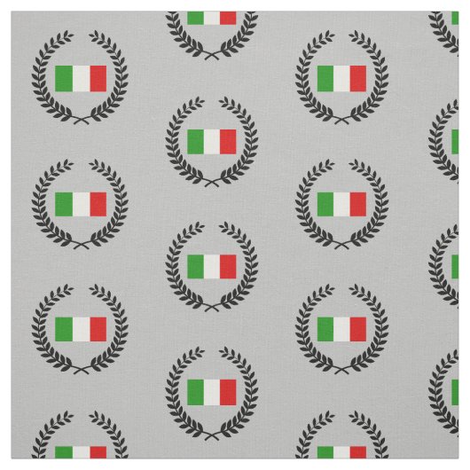 Vlag van Italië Stof (Swatch)