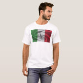 Vlag van Italië T-shirt (Voorkant volledig)