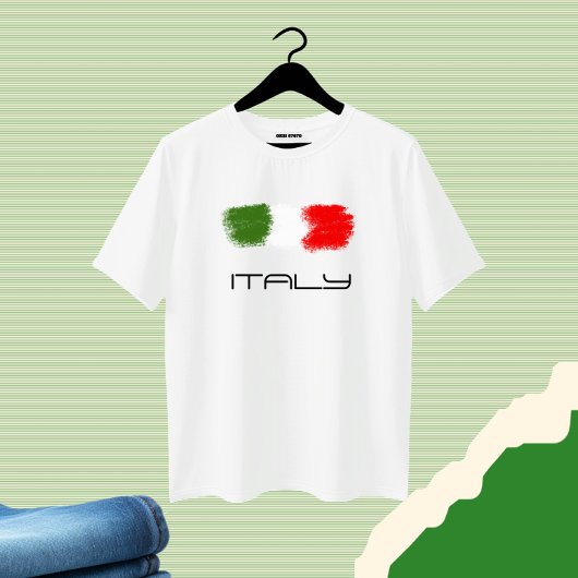 Vlag van Italië T-shirt
