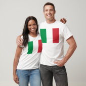 Vlag van Italië T-shirt (Unisex)