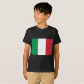 Vlag van Italië T-shirt (Voorkant volledig)